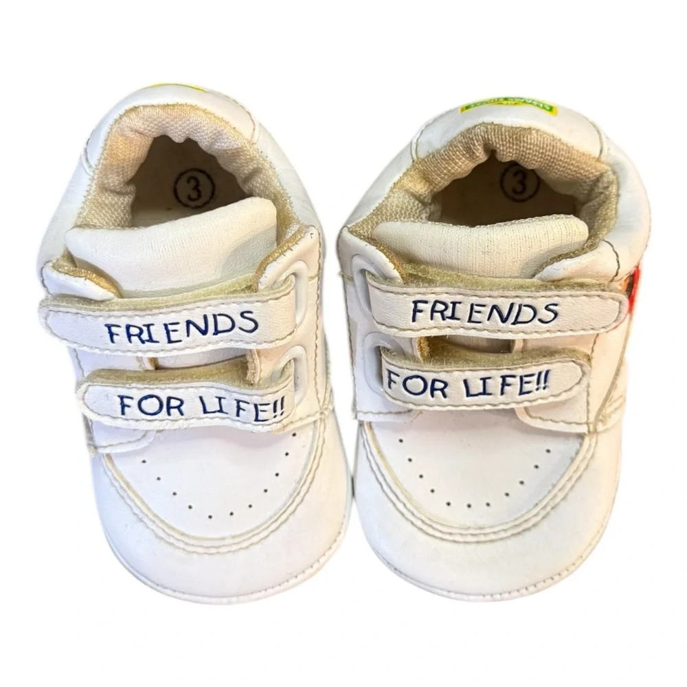 Sesame Street Elmo Vintage Baby Shoes Size 3